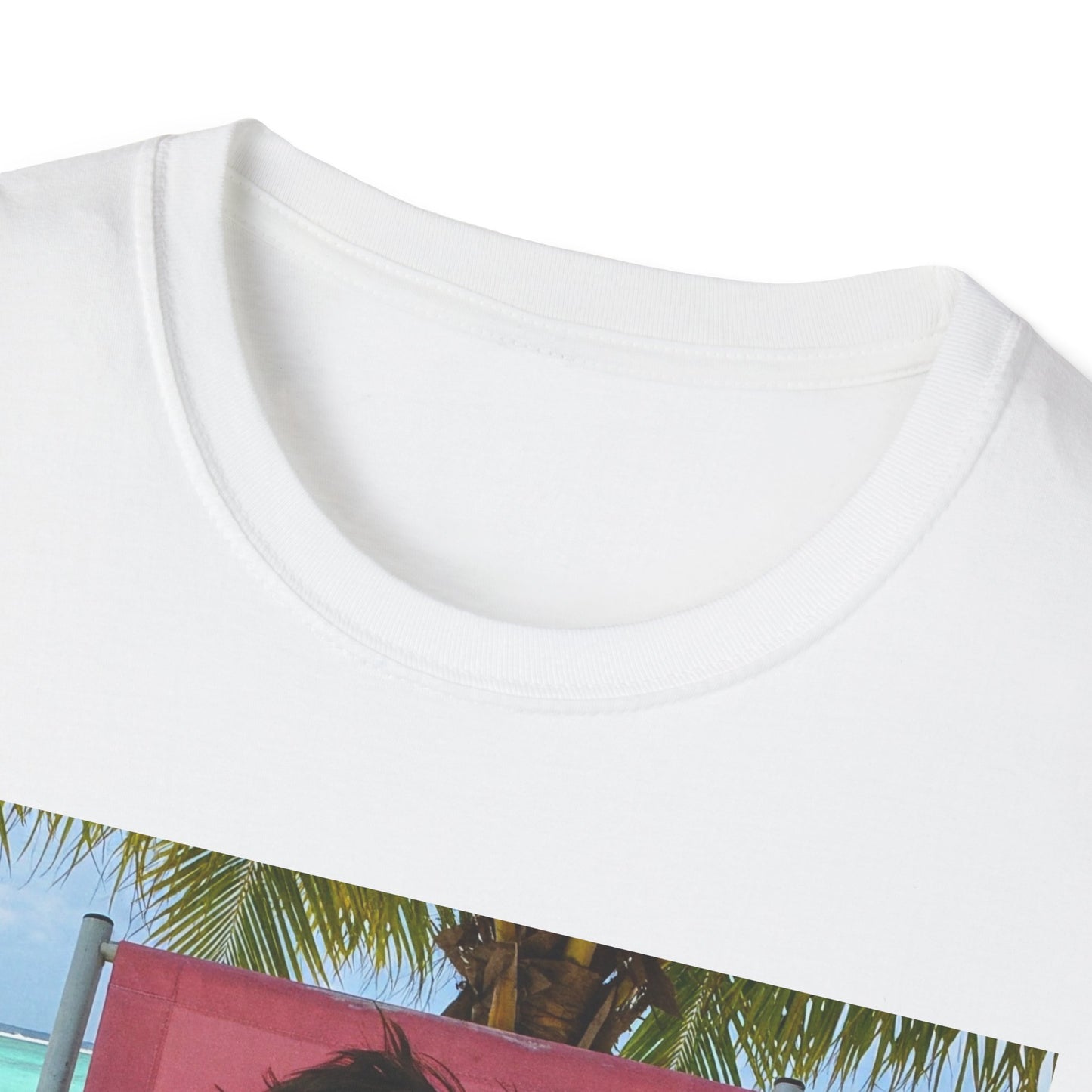 Chill Zombie Unisex Softstyle T-Shirt - Perfect for Beach Days & Halloween