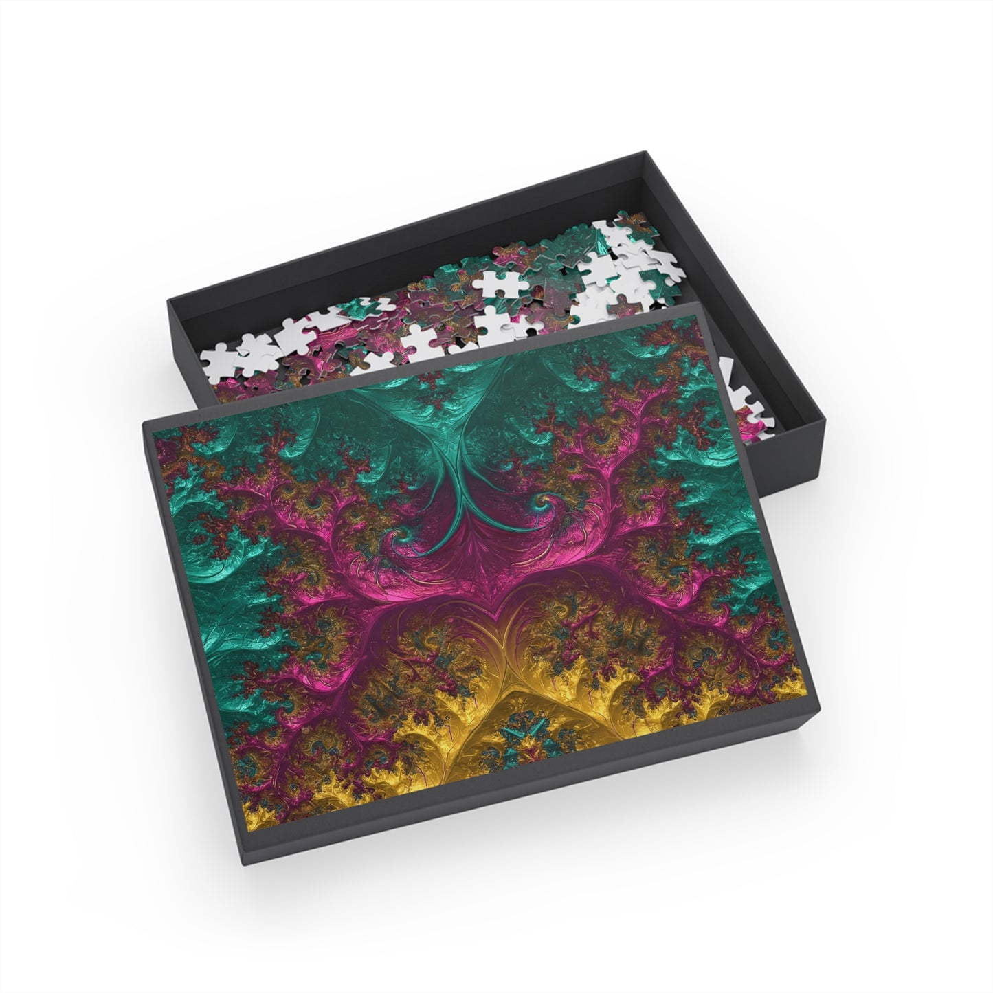 Mystical Fractal Puzzle - 1000-Piece Jigsaw for Relaxation & Fun