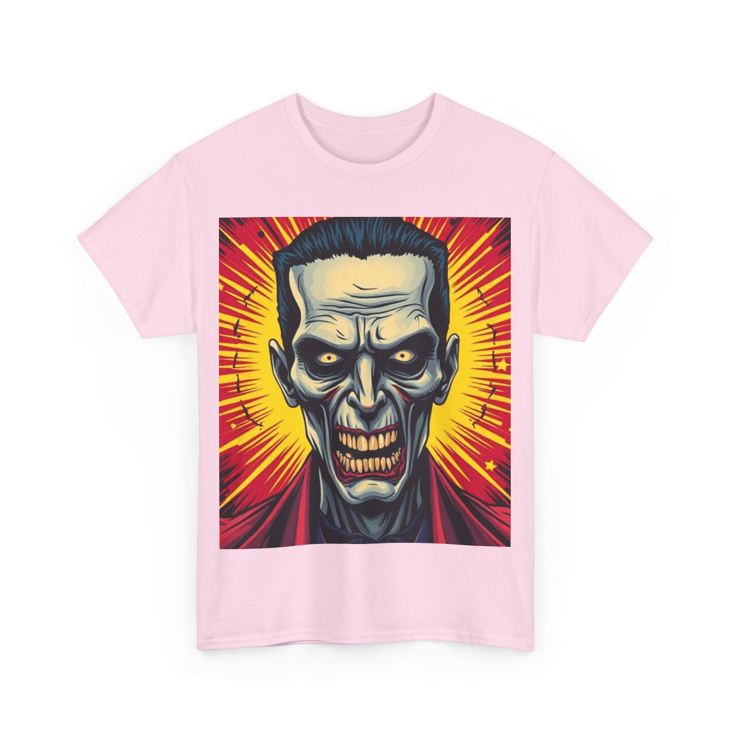 UK - Unisex Heavy Cotton Tee - Vintage Horror Graphic Tee
