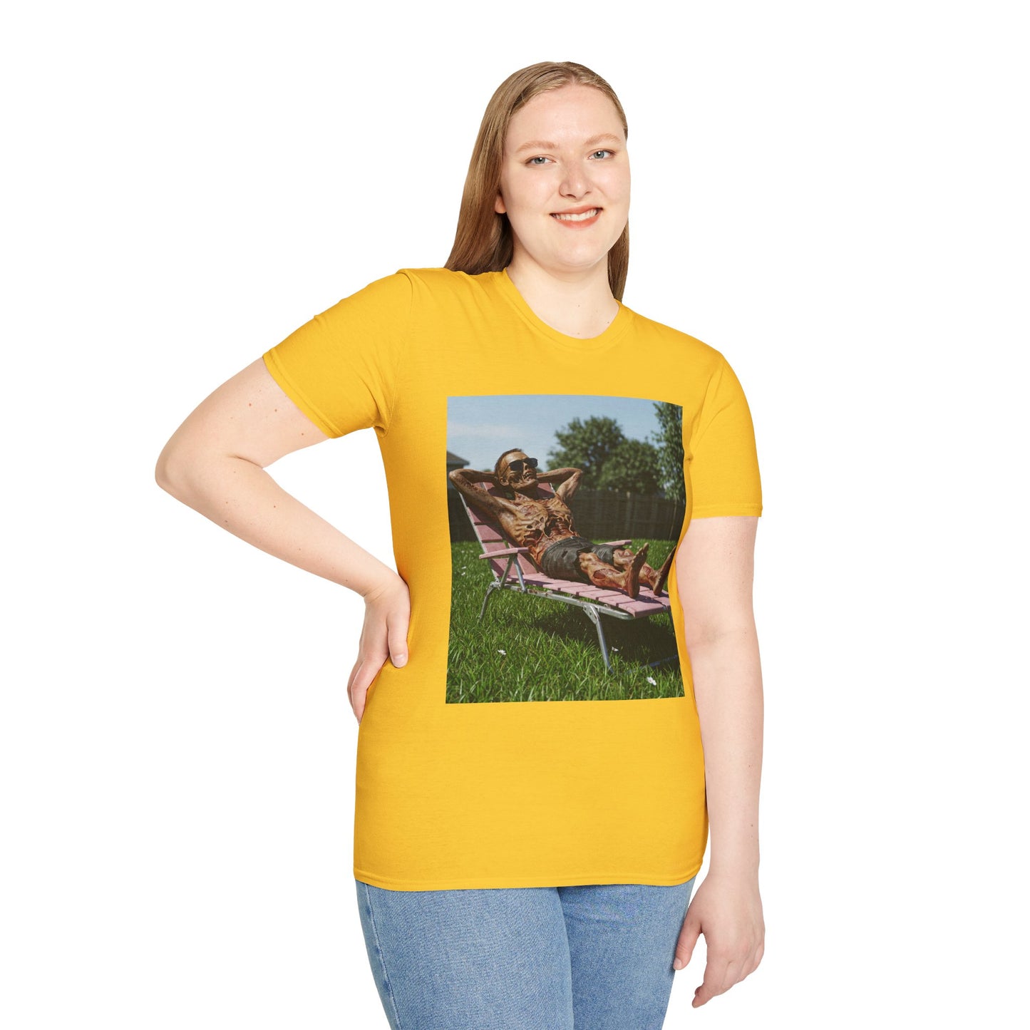 Chill Vibes Unisex Softstyle T-Shirt - Relaxed Summer Graphic Tee