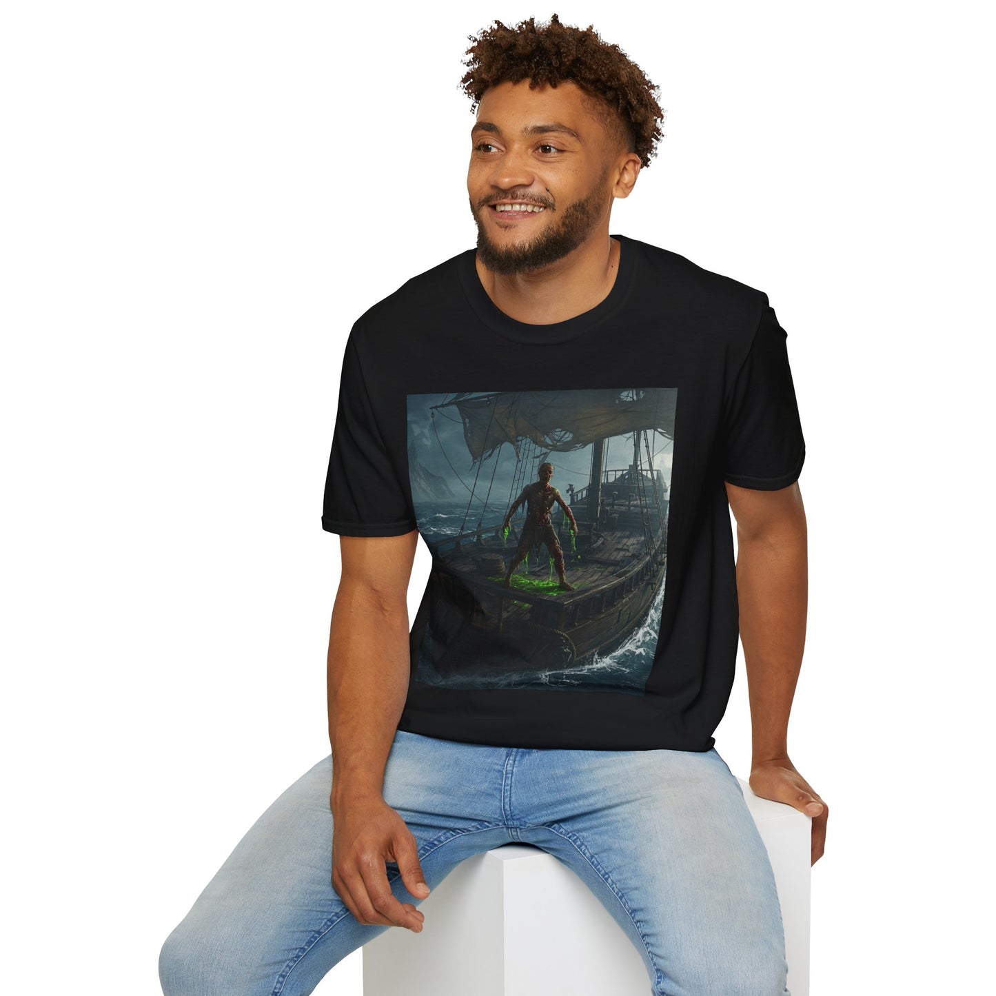 Adventurous Pirate Graphic Unisex T-Shirt - Perfect for Sea Lovers!
