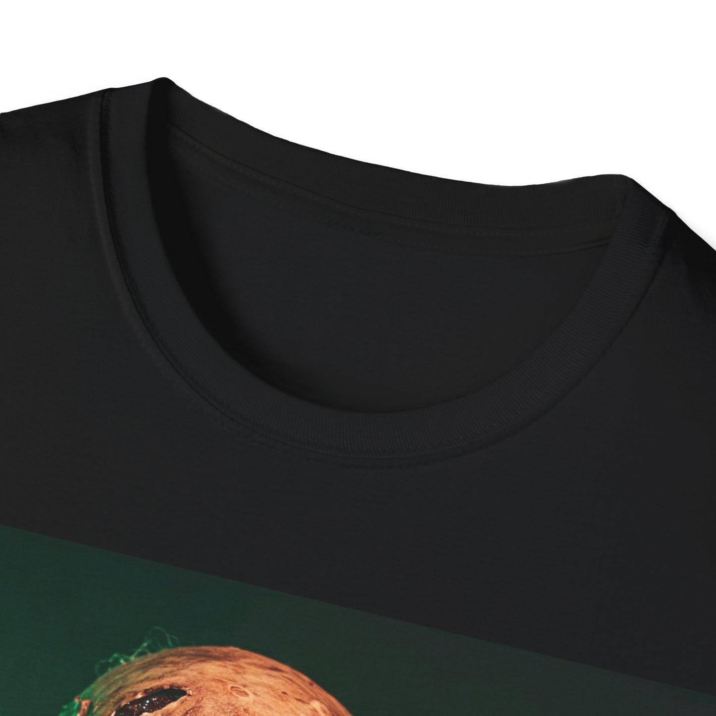 UK - Horror-Themed Apocalyptic Portrait Tee, bold, decaying zombie graphic