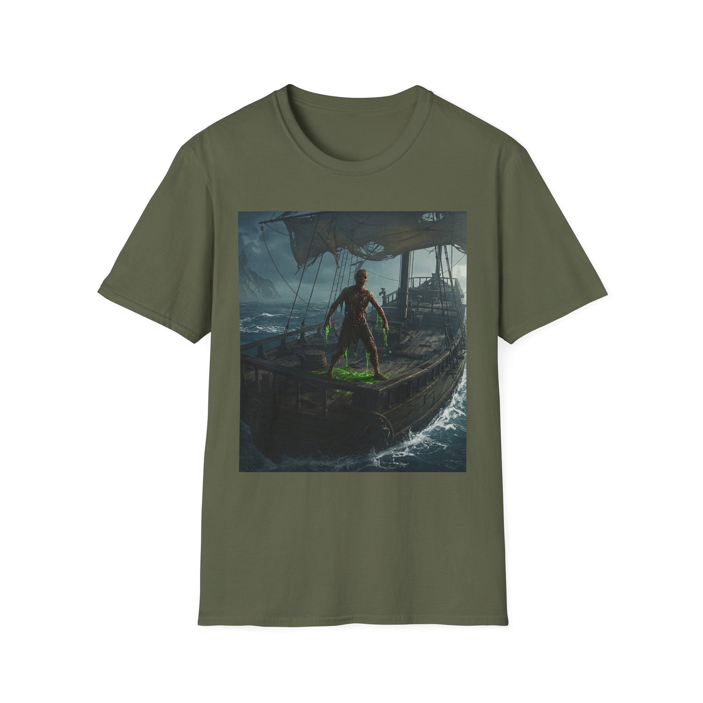 Adventurous Pirate Graphic Unisex T-Shirt - Perfect for Sea Lovers!