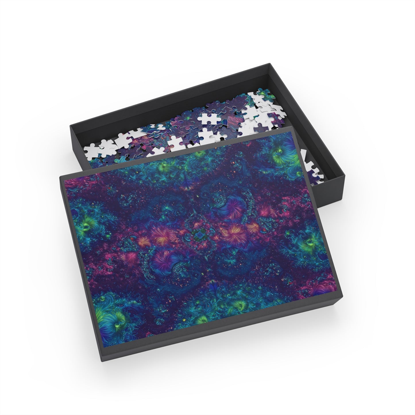 018 - Fractal Puzzle (96, 252, 500, 1000-Piece) - Fun Family Activity and Gift