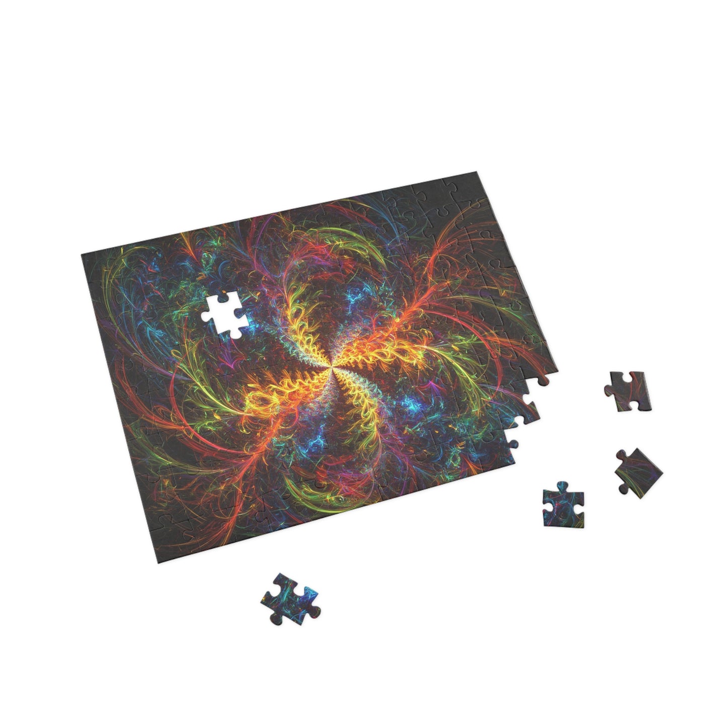 094- Fractal Puzzle (96, 252, 500, 1000-Piece) - Fun Family Activity and Gift