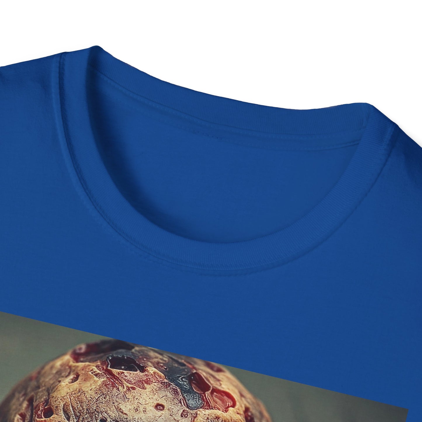 Apocalyptic Portrait Tee, bold, decaying zombie graphic