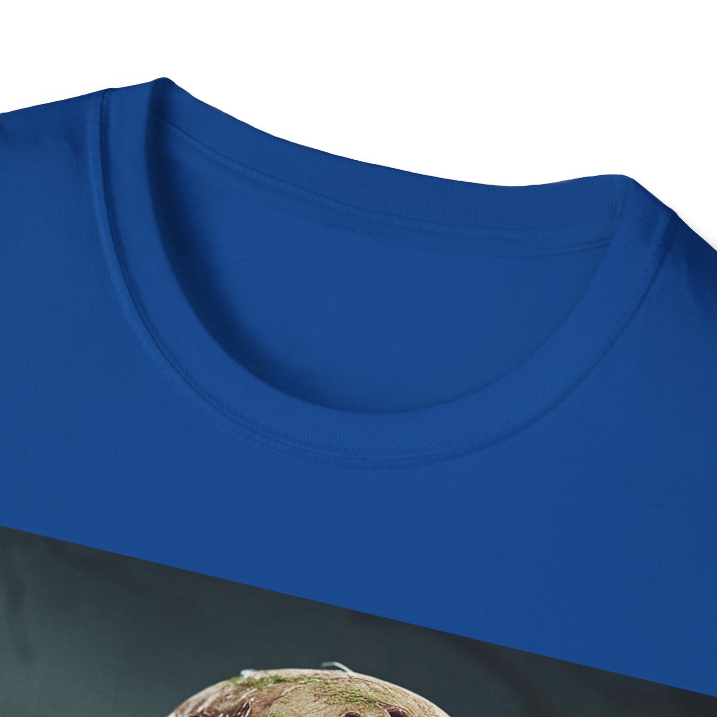 UK - Creepy Zombie Graphic Unisex Softstyle T-Shirt