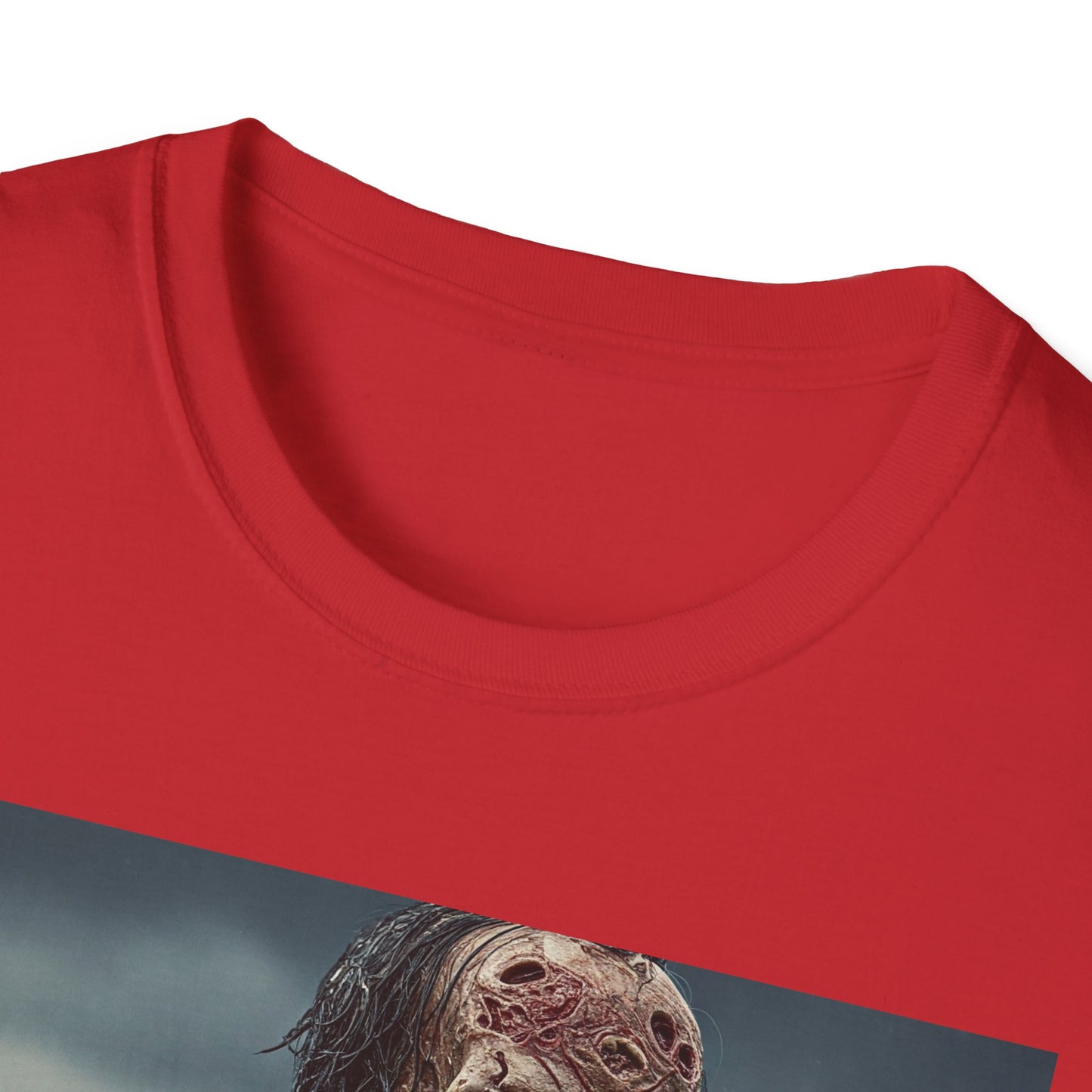Zombie Horror Unisex Softstyle T-Shirt - Perfect for Halloween and Casual Wear