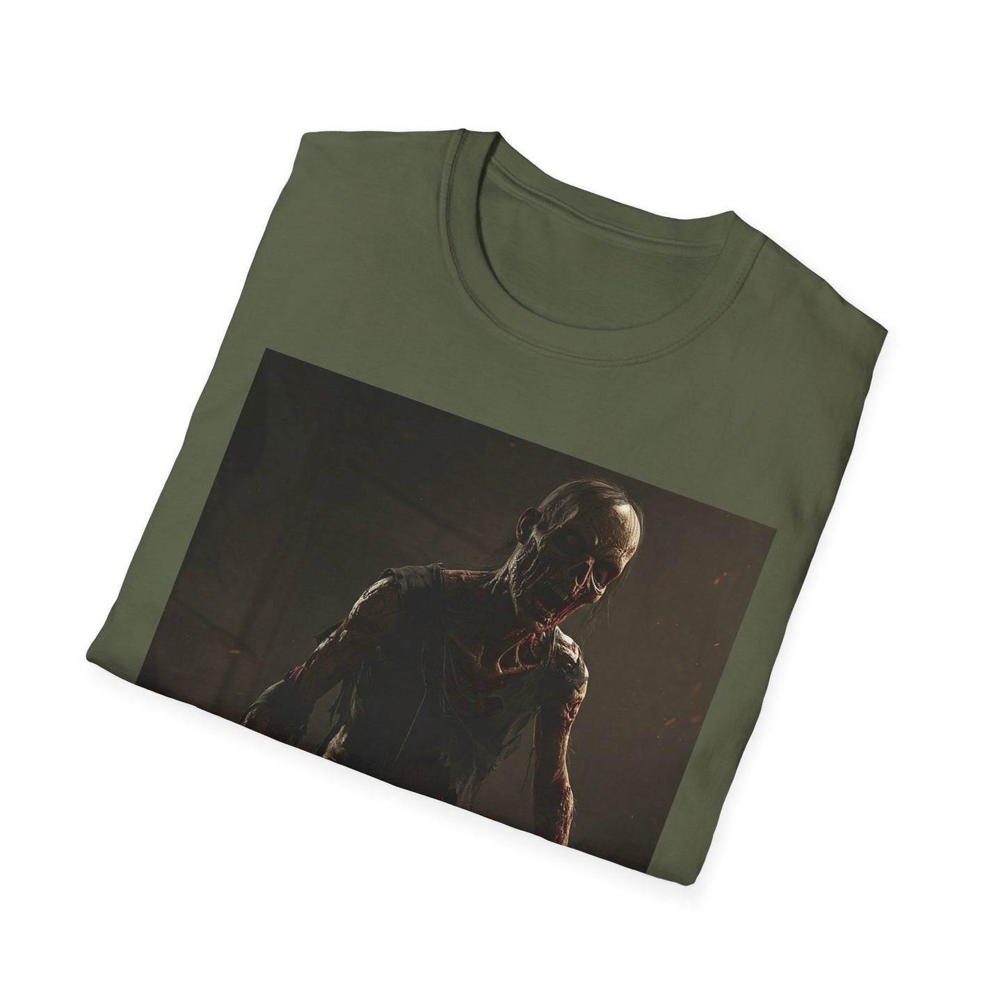 Unisex Zombie Graphic T-Shirt - Perfect for Halloween and Horror Fans