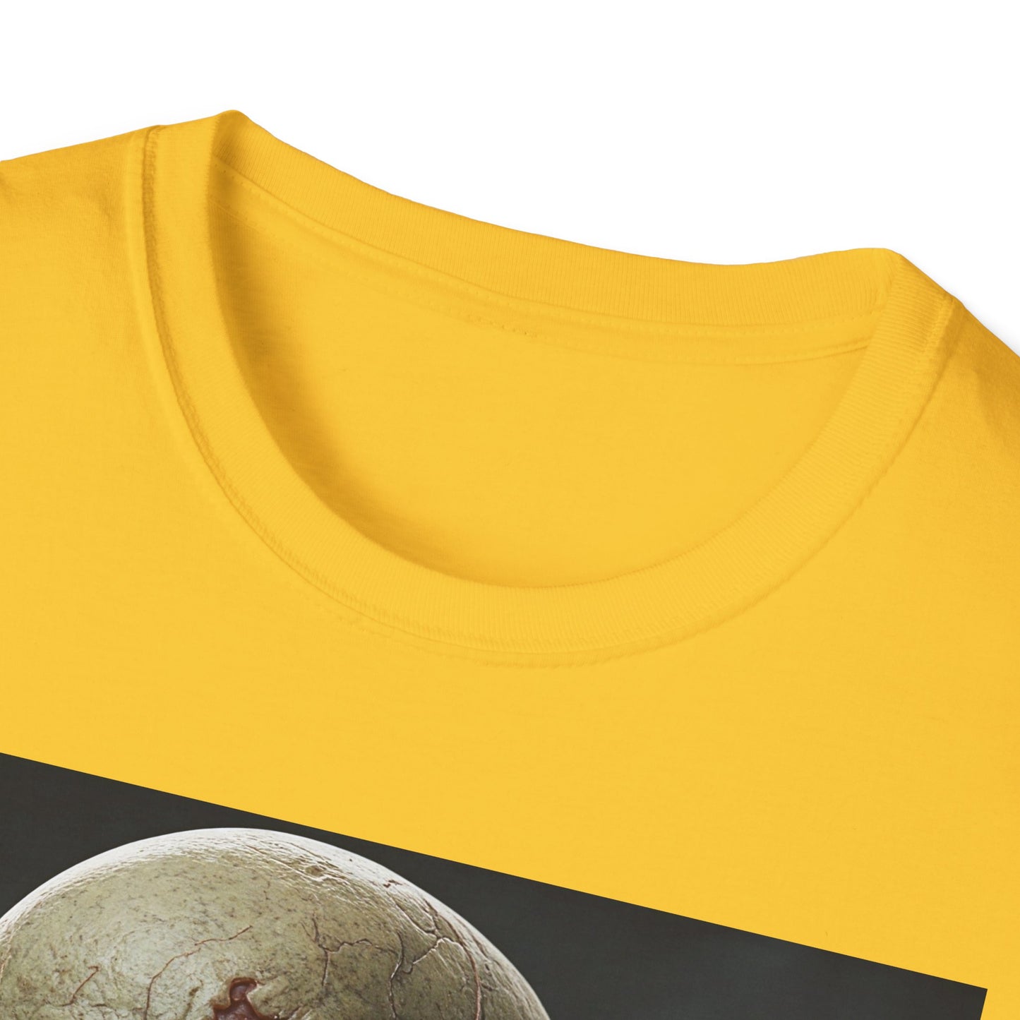 Apocalyptic Portrait Tee, bold, decaying zombie graphic