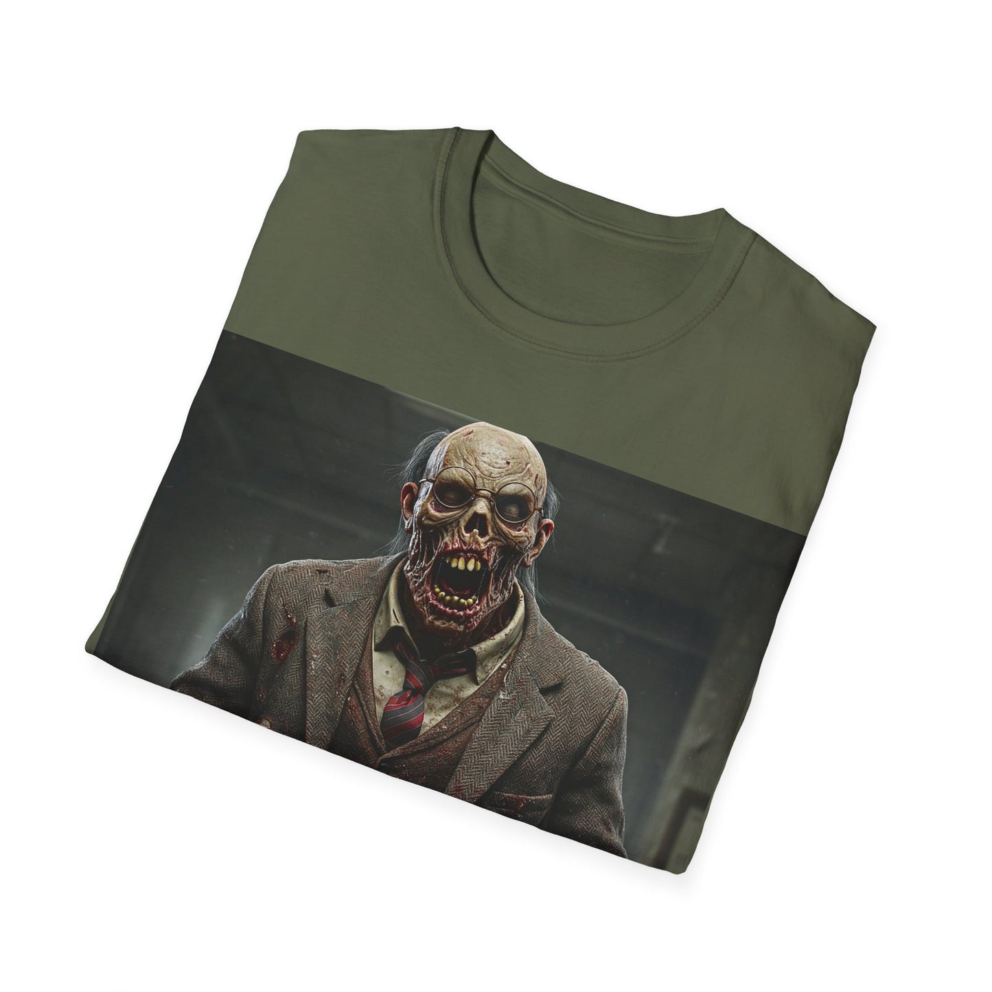 UK - Zombie Horror Unisex T-Shirt - Perfect for Halloween and Horror Fans