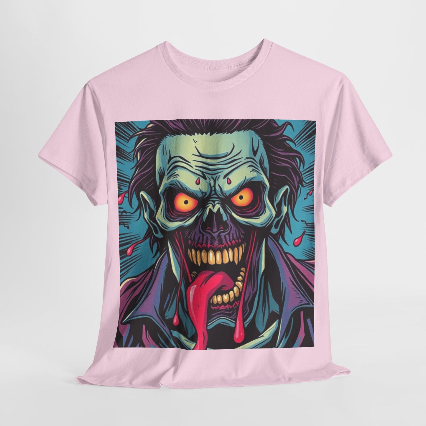 UK - Vibrant Zombie Graphic Tee - Unisex