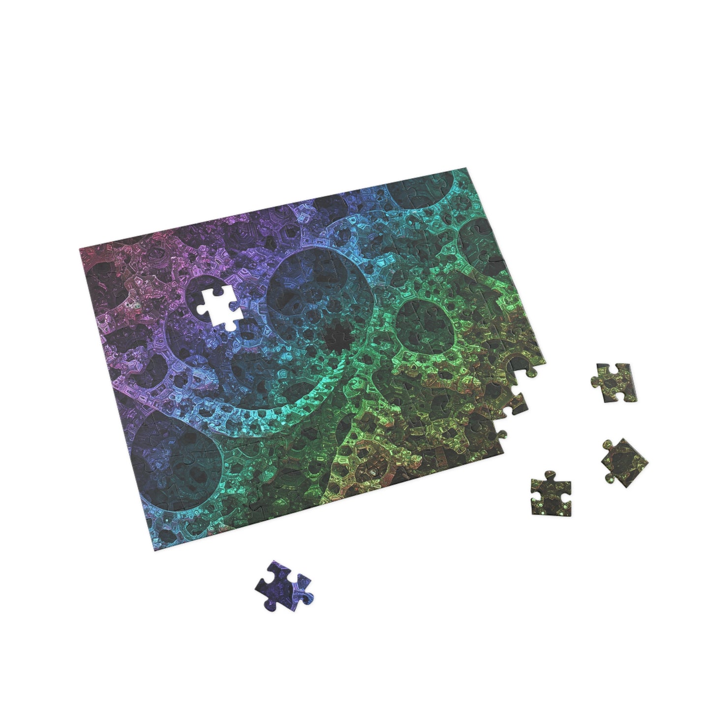 007 - Fractal Puzzle (96, 252, 500, 1000-Piece) - Fun Family Activity and Gift