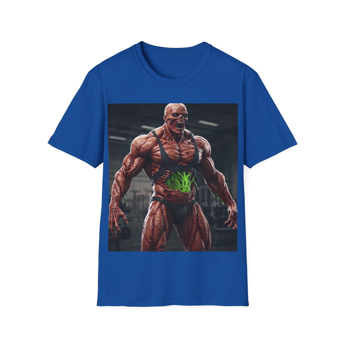 UK - Muscle Graphic Unisex Softstyle T-Shirt - Ideal for Gym Lovers