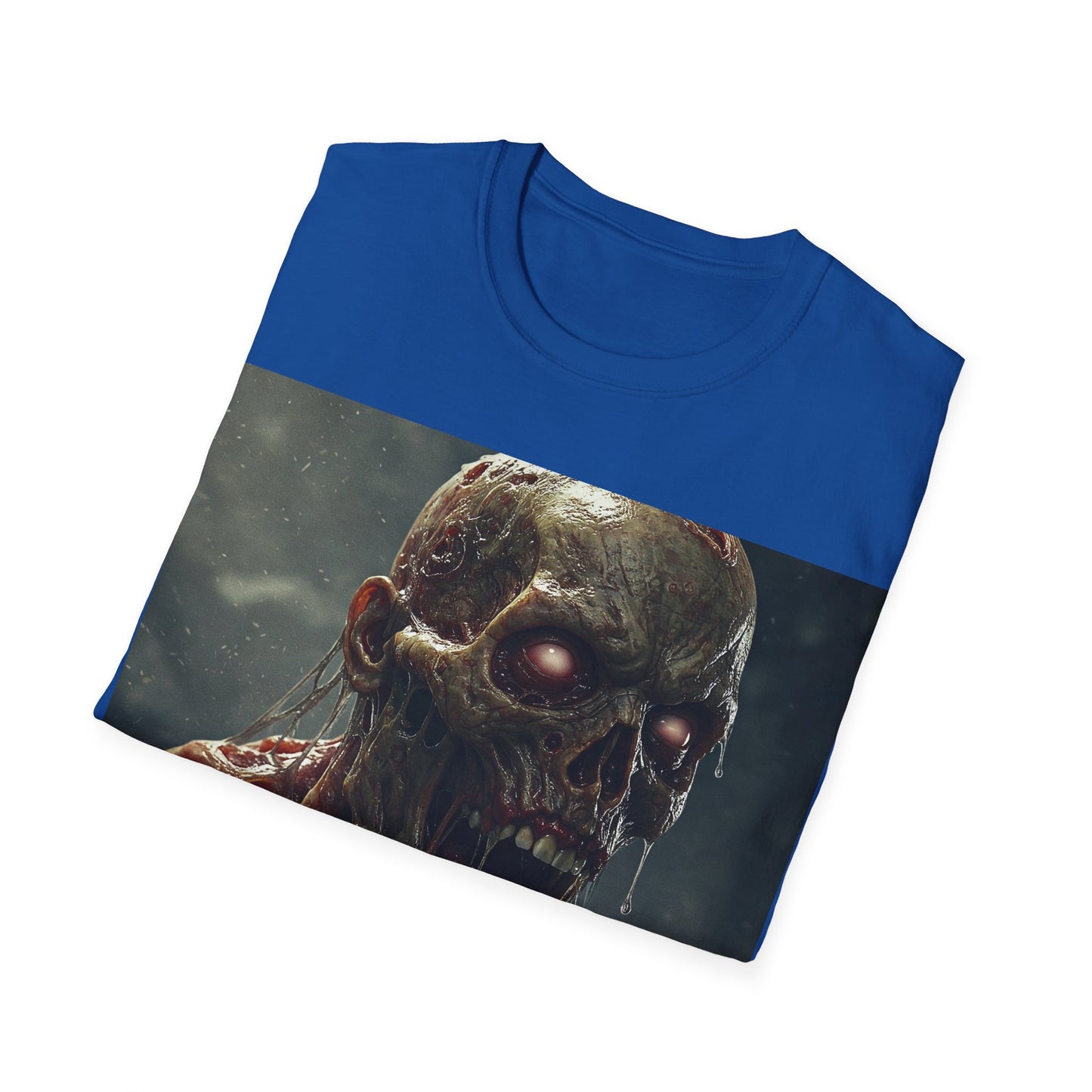 UK - Zombie Graphic Unisex T-Shirt - Perfect for Halloween and Horror Fans