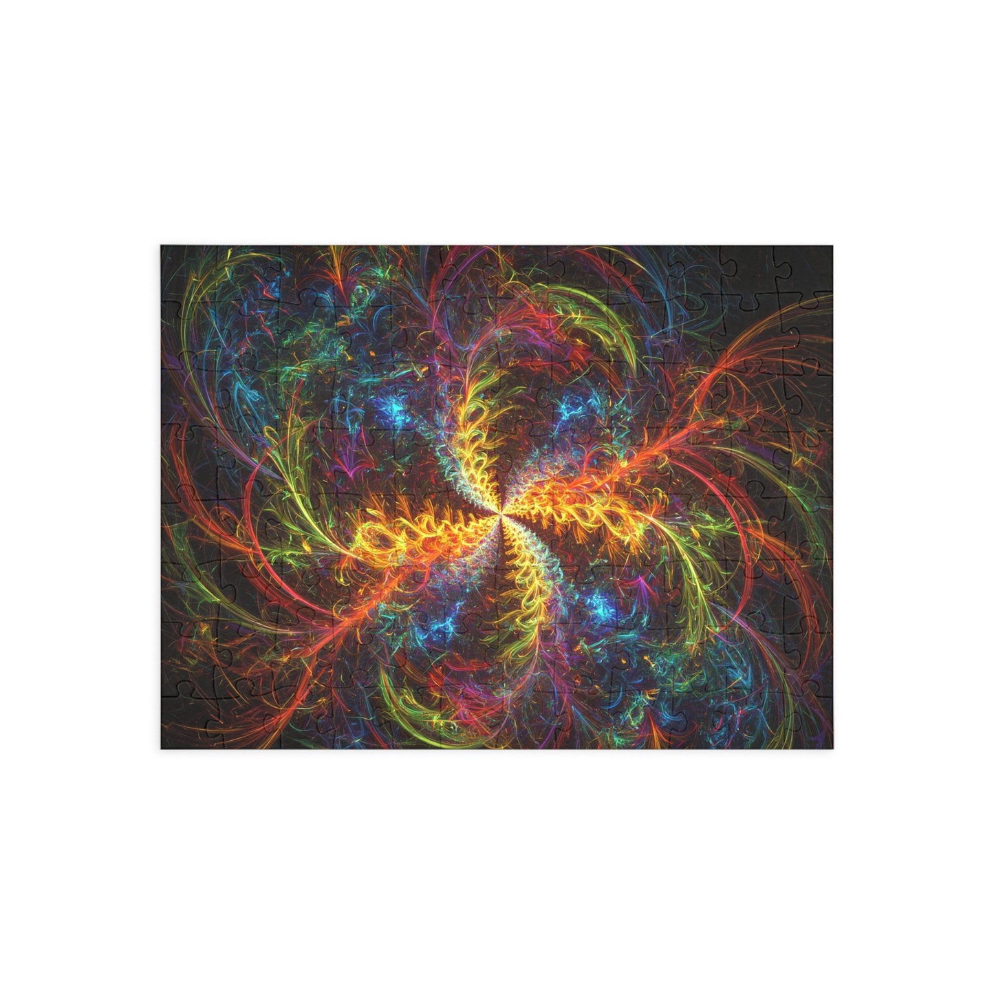 094- Fractal Puzzle (96, 252, 500, 1000-Piece) - Fun Family Activity and Gift