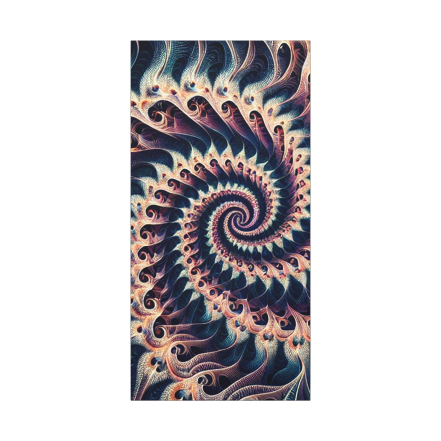 Abstract Spiral Art Canvas Print - Modern Home Decor for Art Lovers