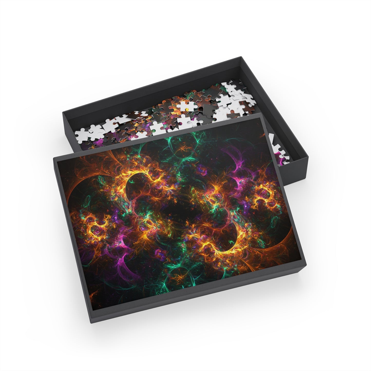 Colorful Cosmic Puzzle - 500-Piece Jigsaw for Family Fun