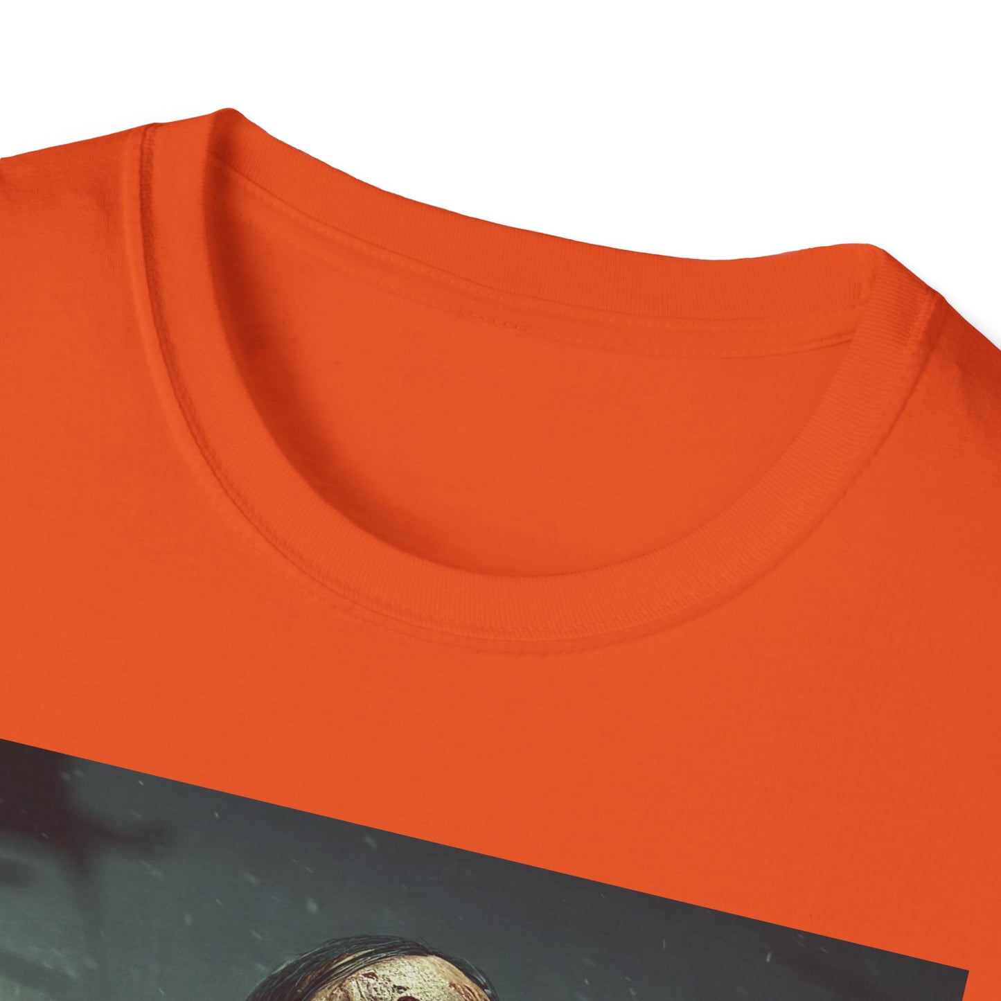 Zombie Apocalypse Apocalyptic Portrait Tee, bold, decaying zombie graphic