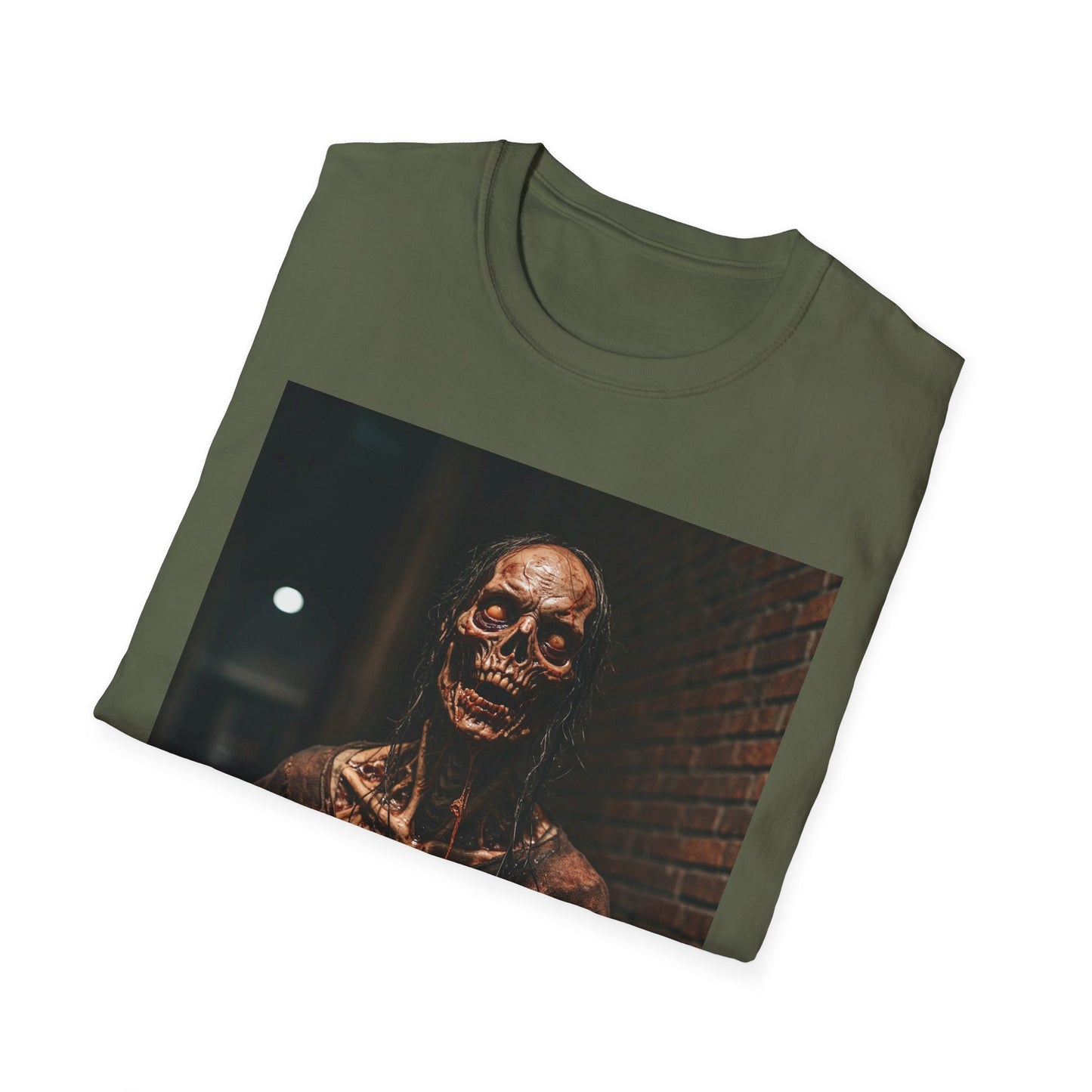 Apocalyptic Portrait Tee: A Vision of Decay
