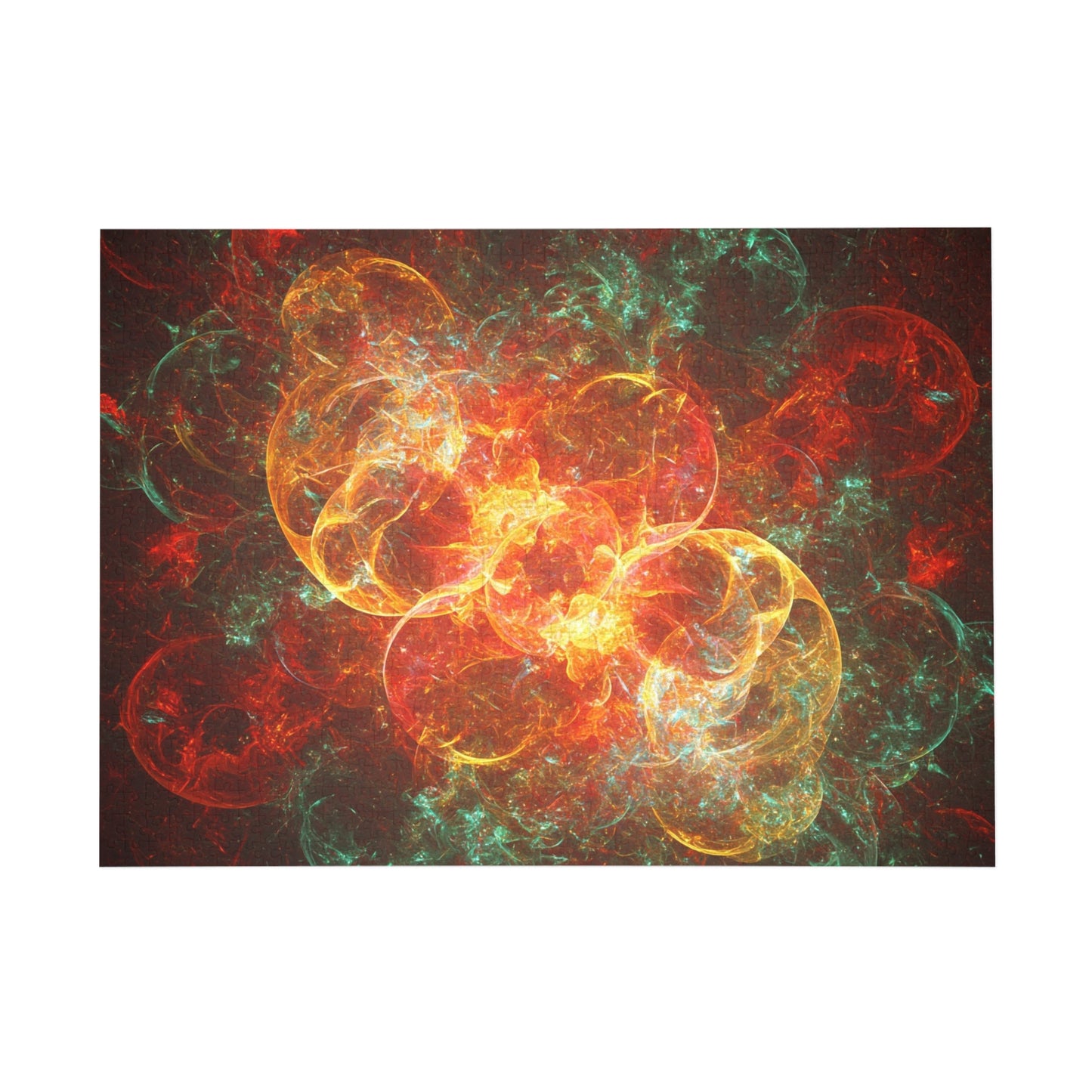 042 - Fractal Puzzle (96, 252, 500, 1000-Piece) - Fun Family Activity and Gift