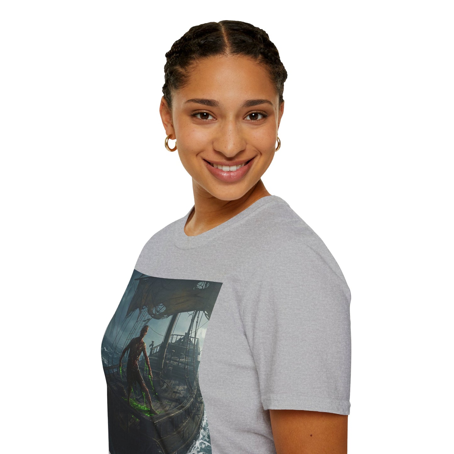 Adventurous Pirate Graphic Unisex T-Shirt - Perfect for Sea Lovers!