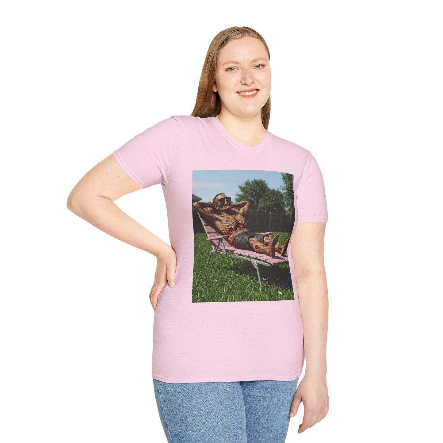 Chill Vibes Unisex Softstyle T-Shirt - Relaxed Summer Graphic Tee