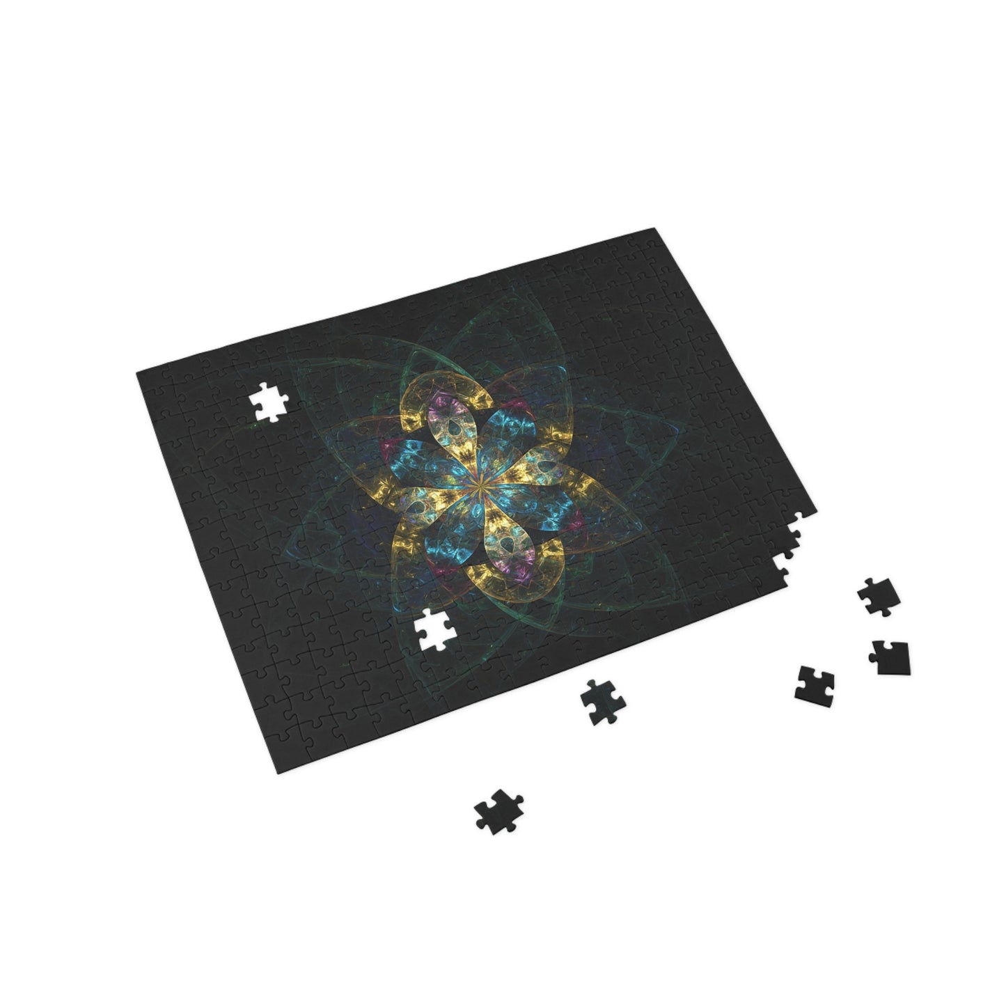 Colorful Floral Mandala Puzzle | 96-1000 Piece Options | Perfect Gift for Puzzle Lovers