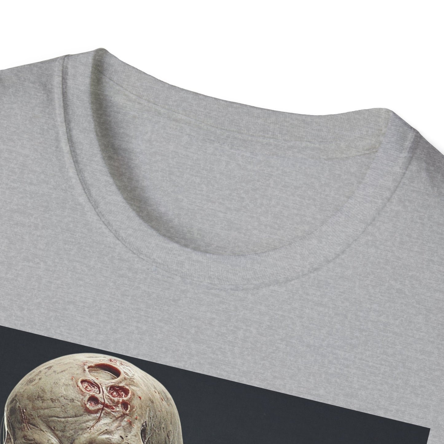 Zombie Graphic Unisex Softstyle T-Shirt | Perfect for Halloween and Horror Fans