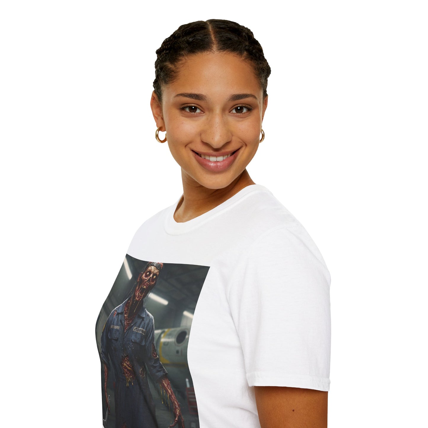 Unisex Softstyle Horror Graphic T-Shirt - Perfect for Halloween and Horror Fans