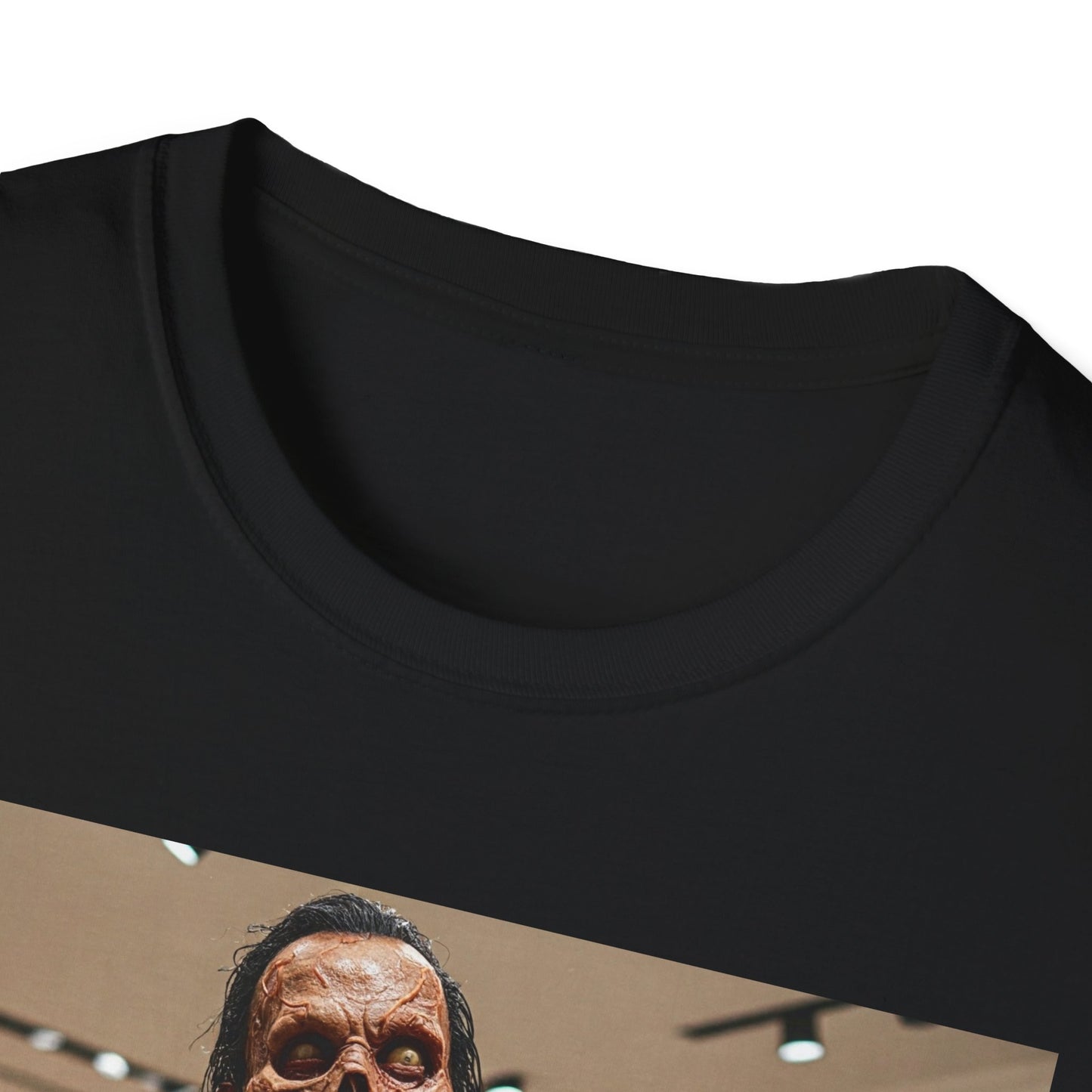 Creepy Vintage Skull T-Shirt for Halloween