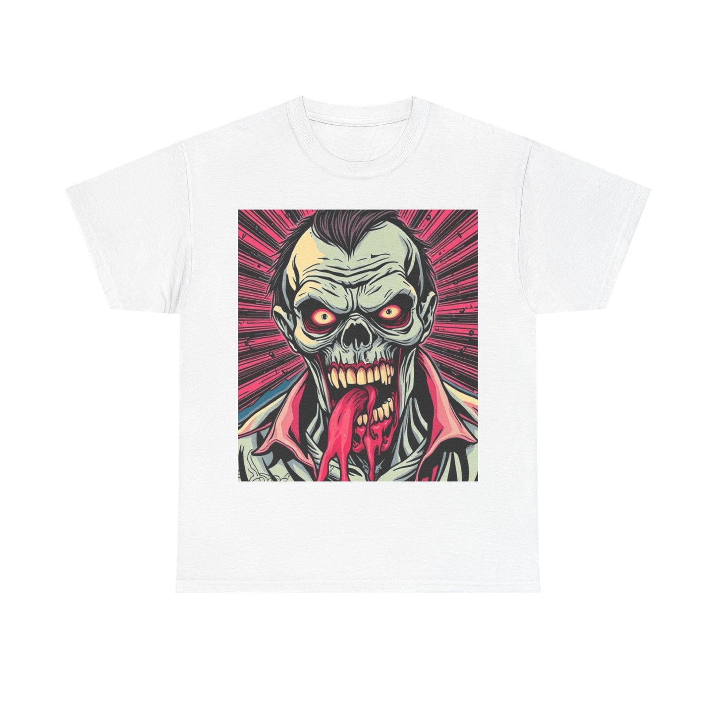 UK - Vintage Horror Graphic Unisex Heavy Cotton Tee