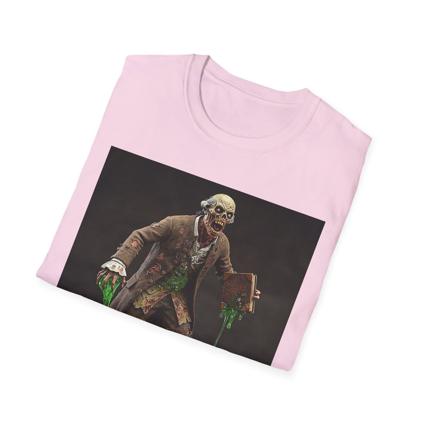 Zombie Science Unisex Softstyle T-Shirt - Spooky Halloween Apparel