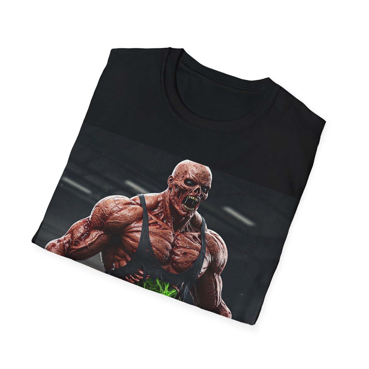 UK - Muscle Graphic Unisex Softstyle T-Shirt - Ideal for Gym Lovers
