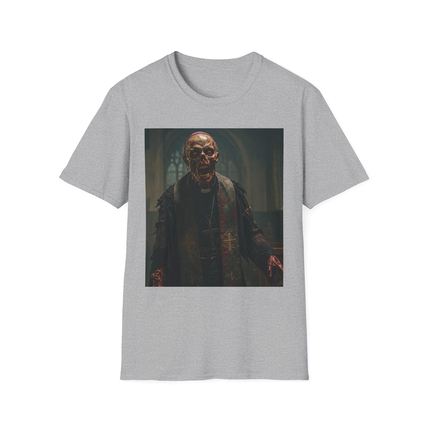 Unisex Horror Graphic T-Shirt - Spooky Skeleton Design