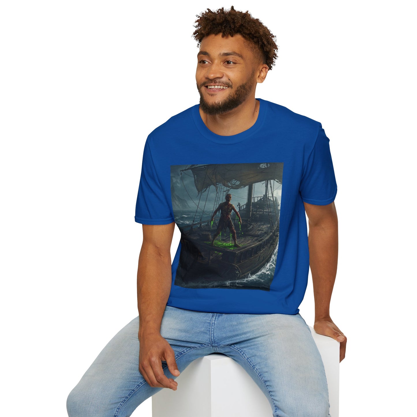 Adventurous Pirate Graphic Unisex T-Shirt - Perfect for Sea Lovers!