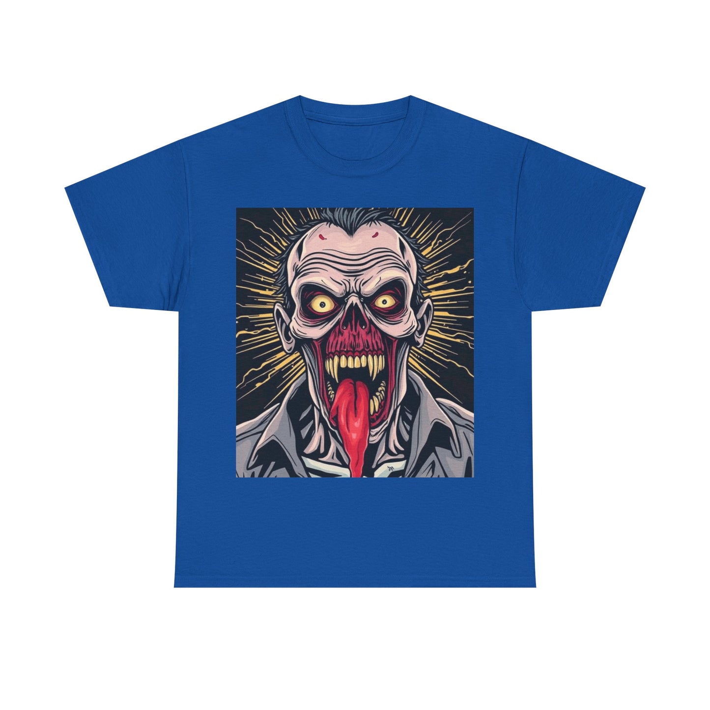 UK - Vintage Horror Graphic Unisex Heavy Cotton Tee