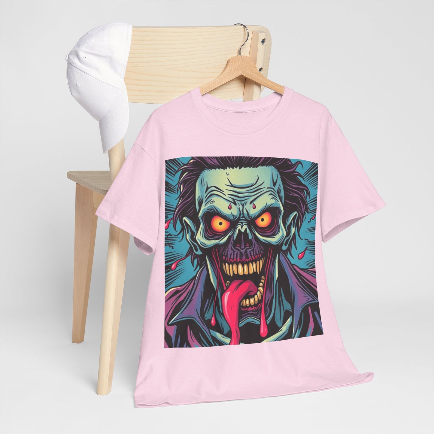 UK - Vibrant Zombie Graphic Tee - Unisex