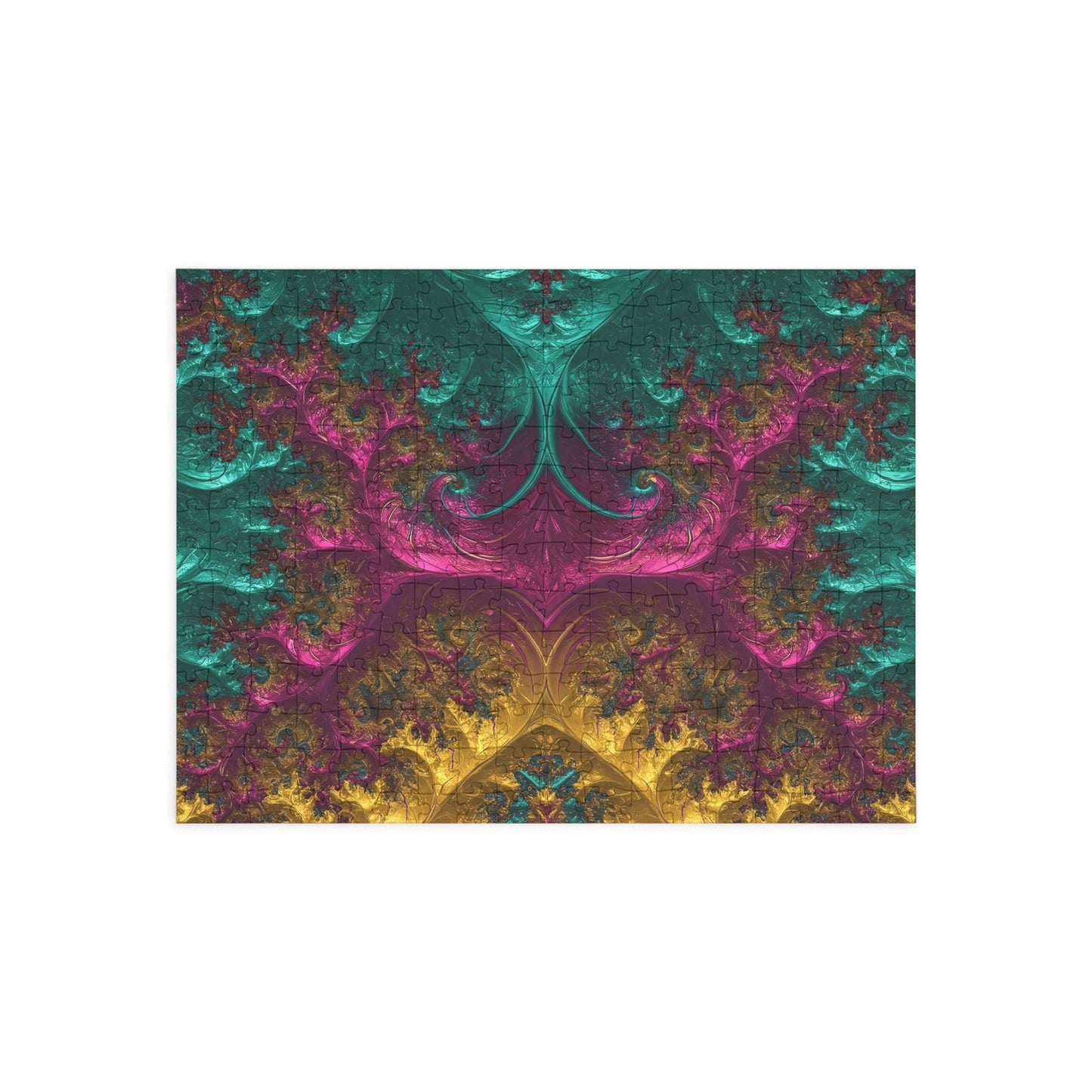 Mystical Fractal Puzzle - 1000-Piece Jigsaw for Relaxation & Fun