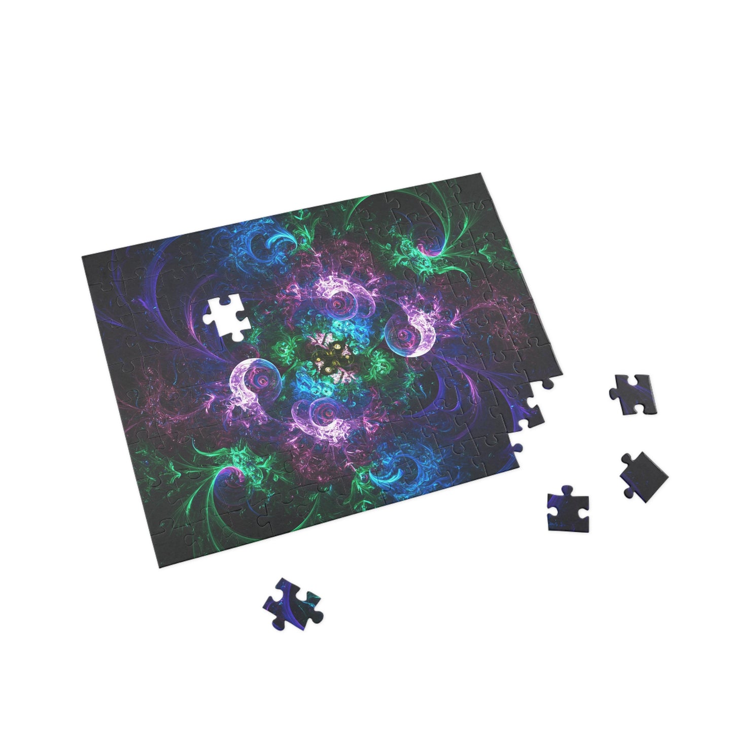 Vibrant Cosmic Puzzle - 96, 252, 500, 1000-Piece Options