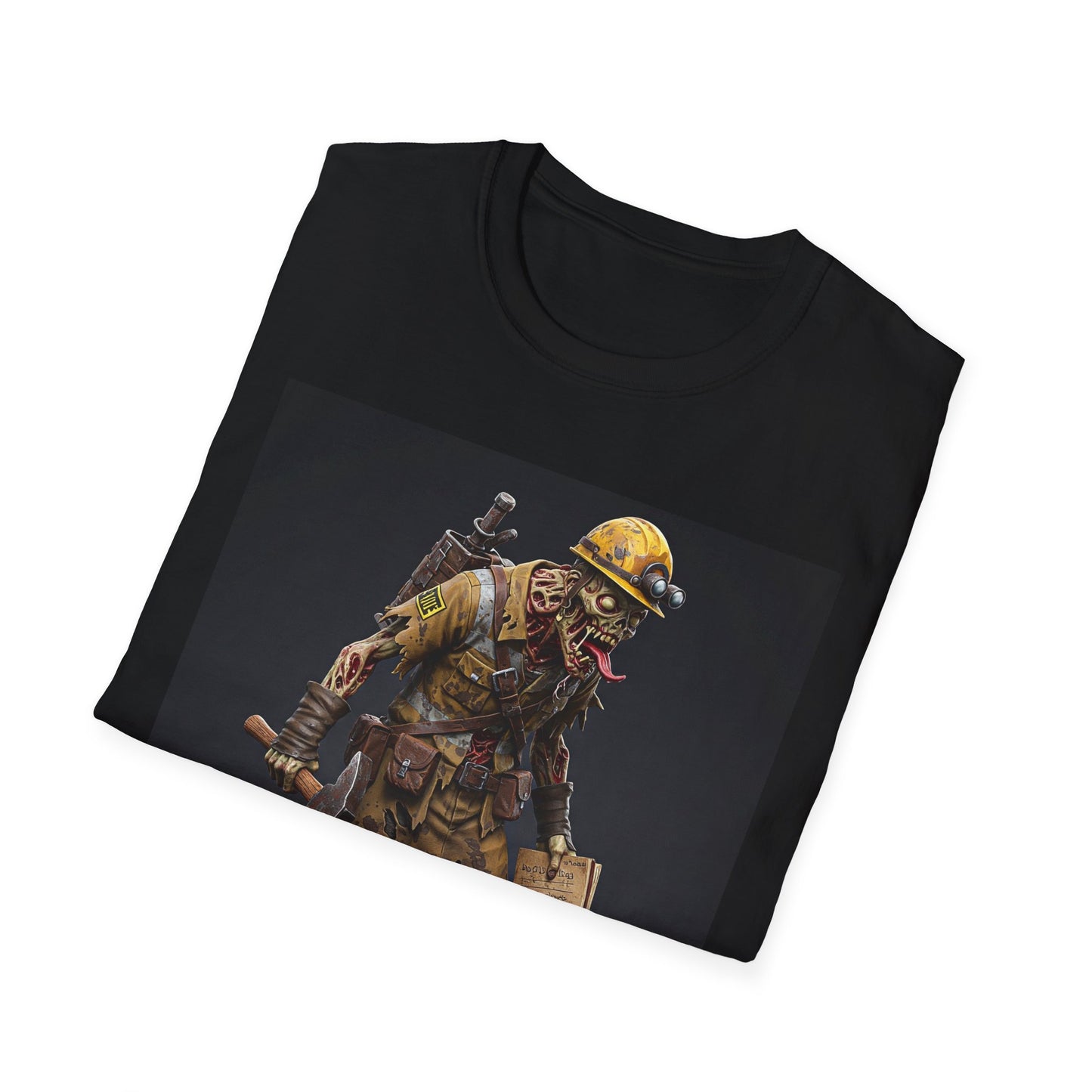Vintage Mining Themed Unisex Softstyle T-Shirt - Perfect for Adventure Lovers
