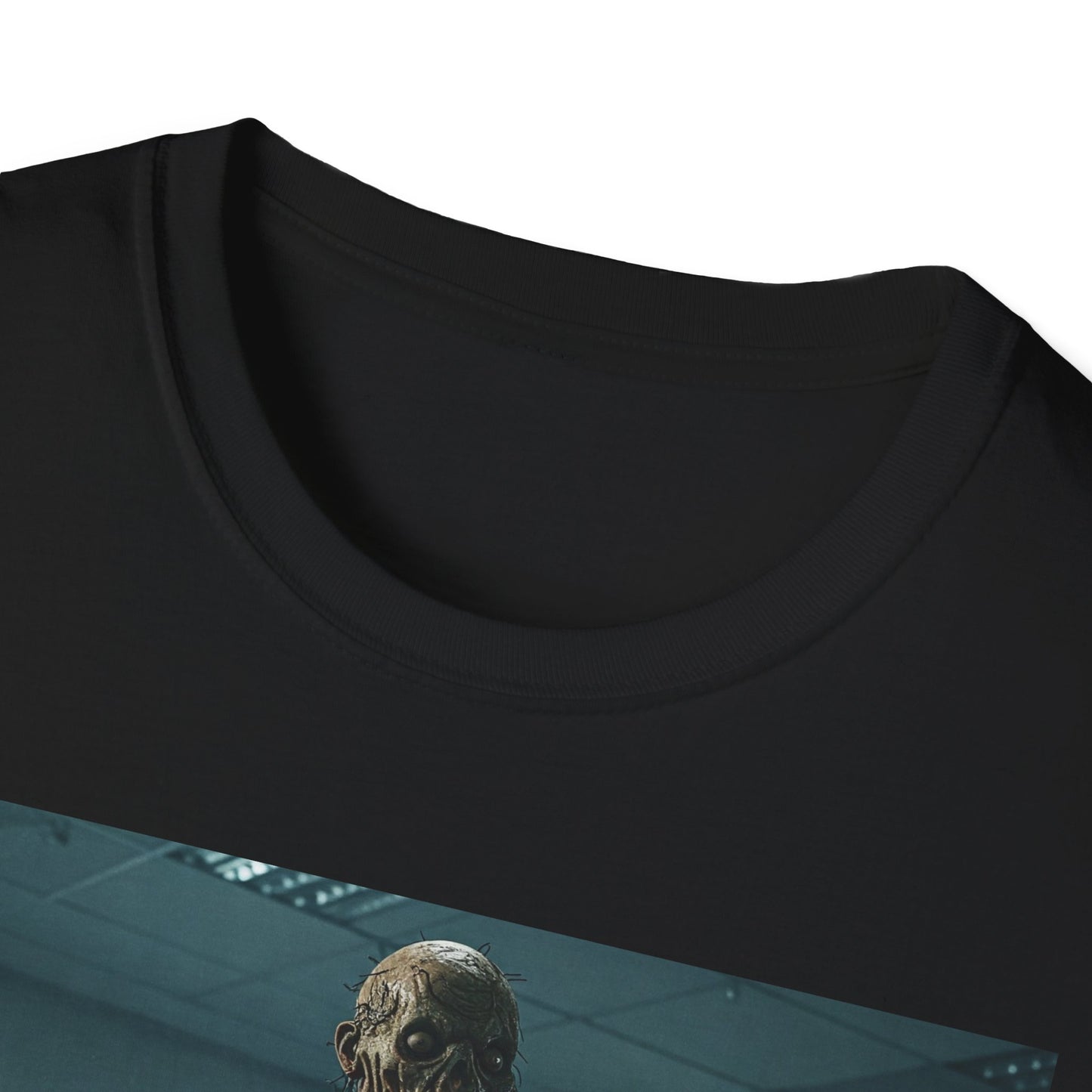 Zombie Apocalypse Unisex Softstyle T-Shirt - Perfect for Horror Fans and Parties