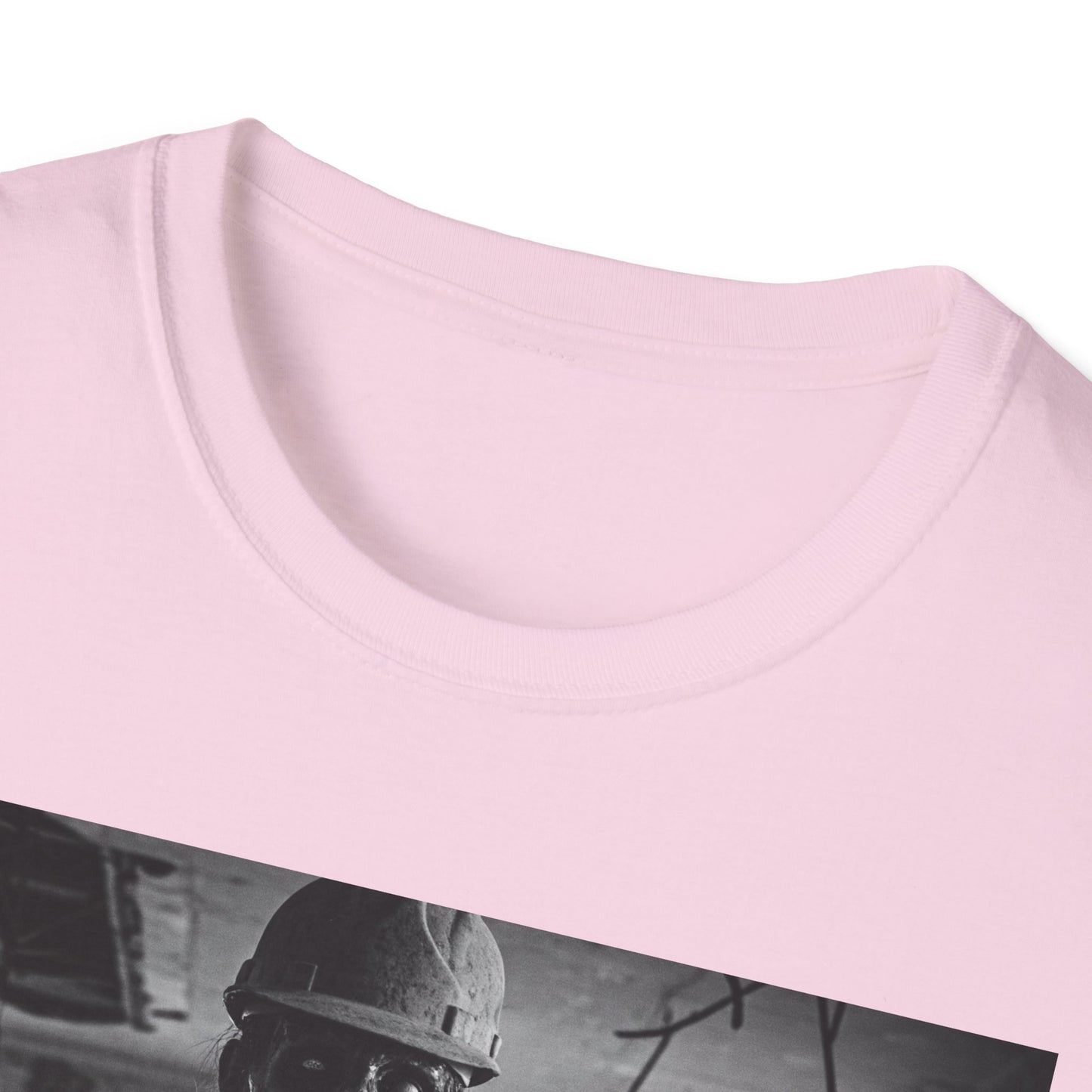 Unisex Softstyle T-Shirt with Creepy Monster Design - Perfect for Halloween and Horror Fans