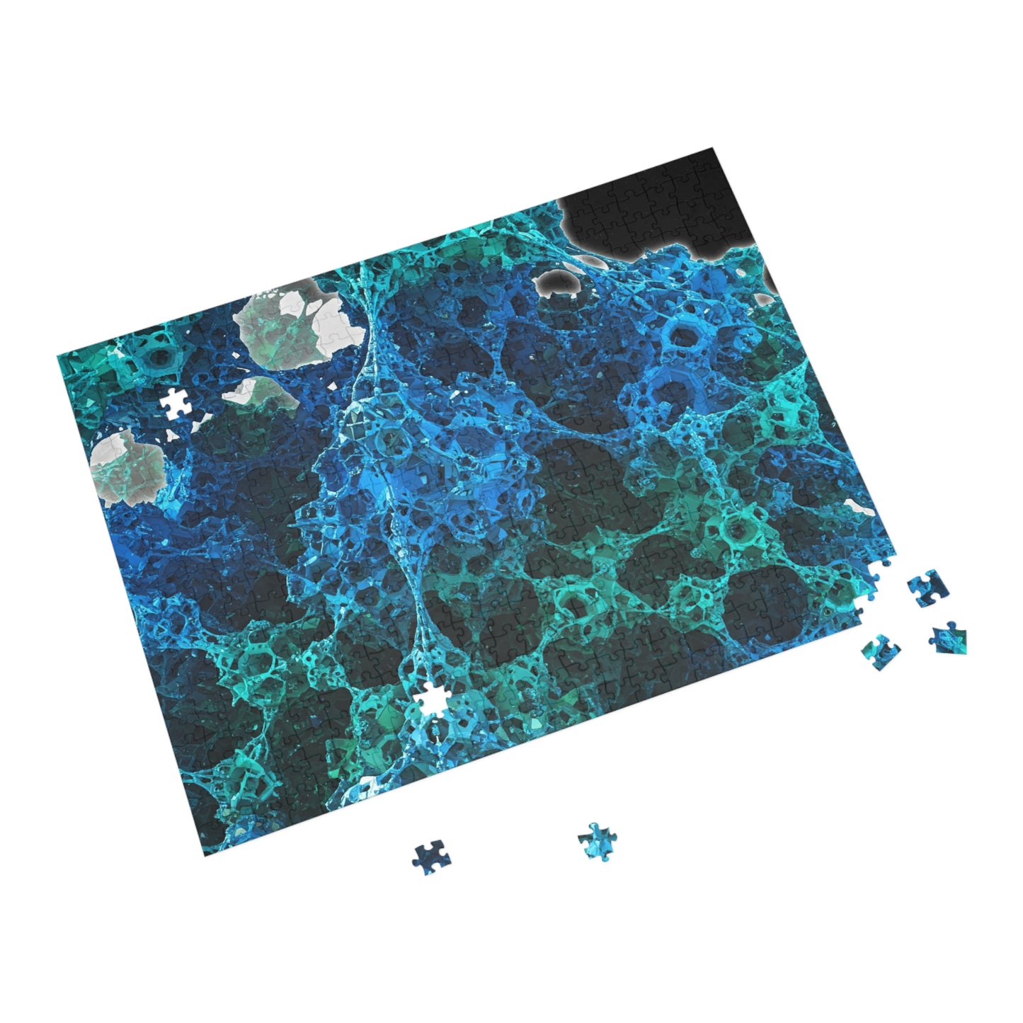 046- Fractal Puzzle (96, 252, 500, 1000-Piece) - Fun Family Activity and Gift