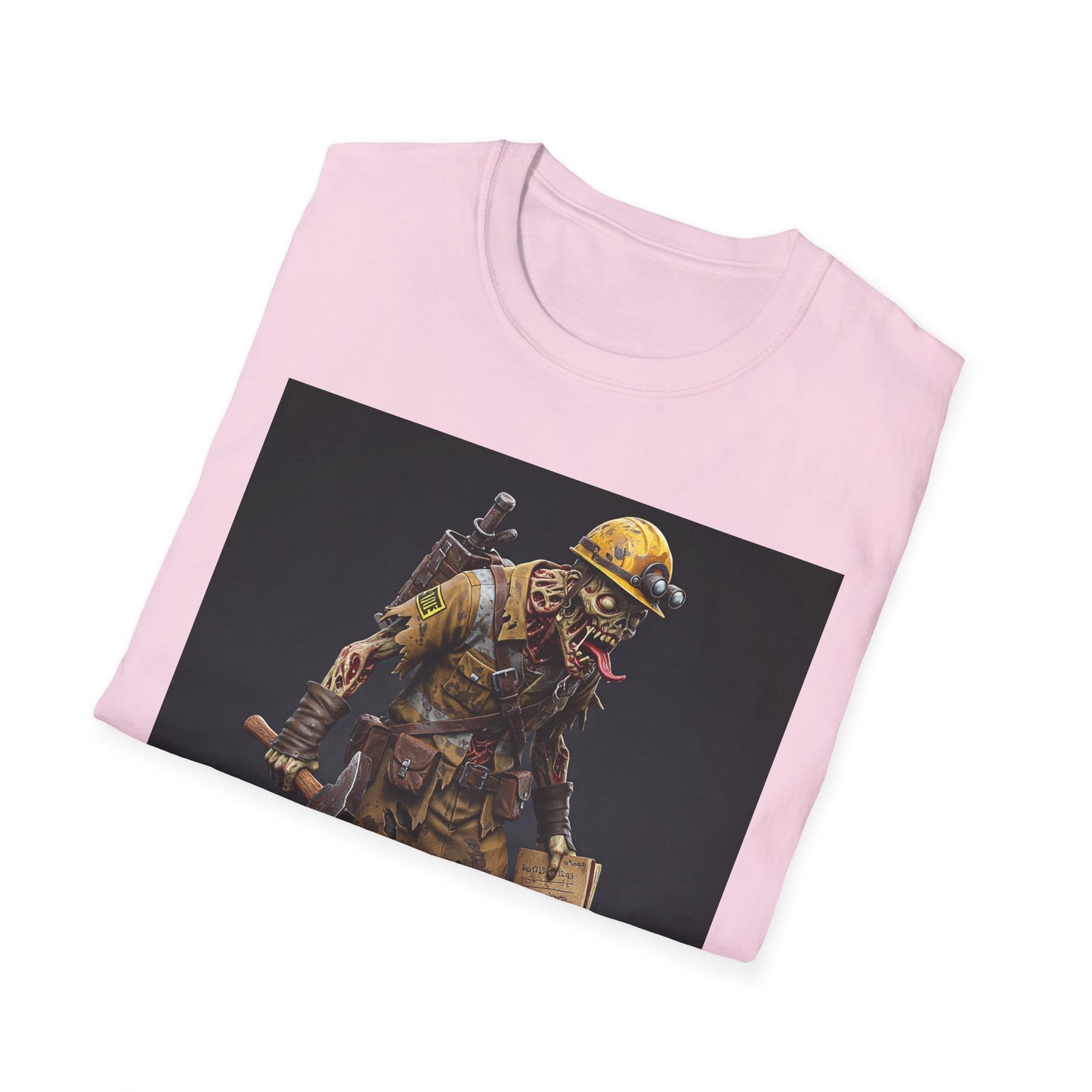 Vintage Mining Themed Unisex Softstyle T-Shirt - Perfect for Adventure Lovers