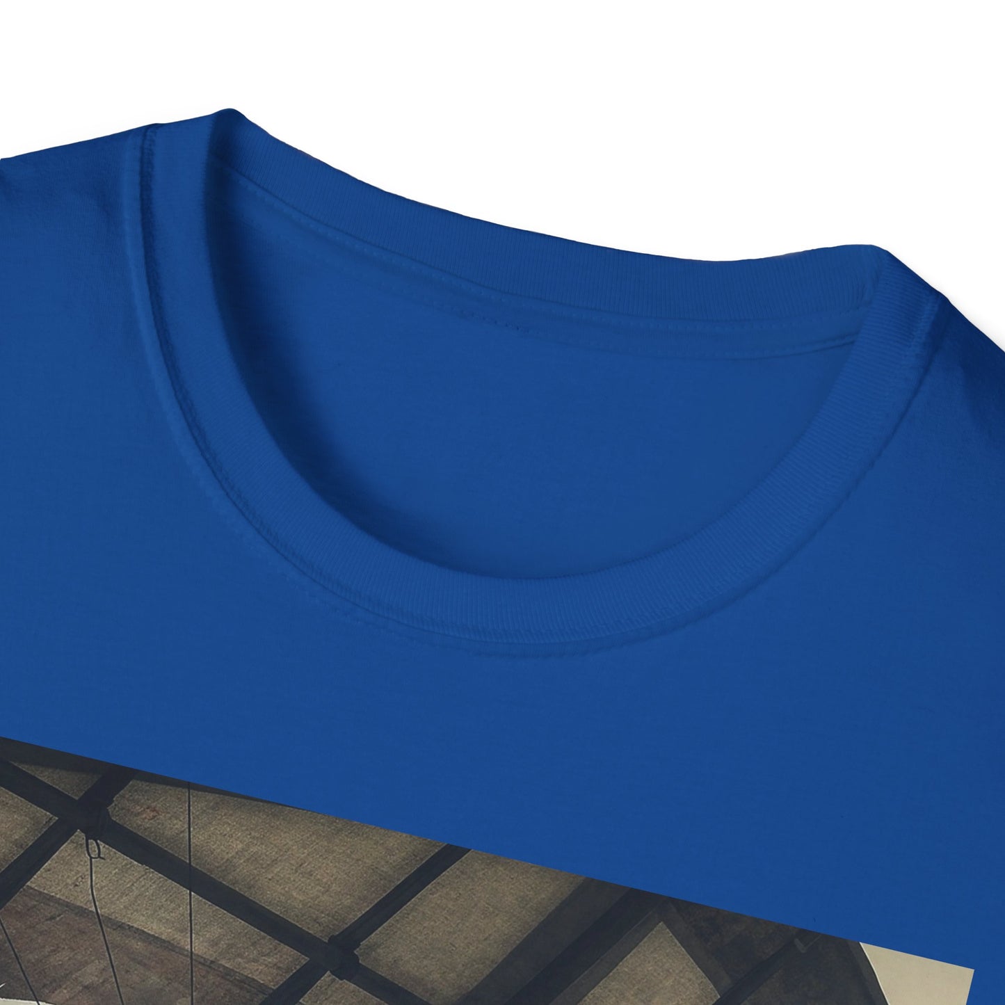 Zombie Parachute Unisex Softstyle T-Shirt - Perfect for Halloween and Horror Fans