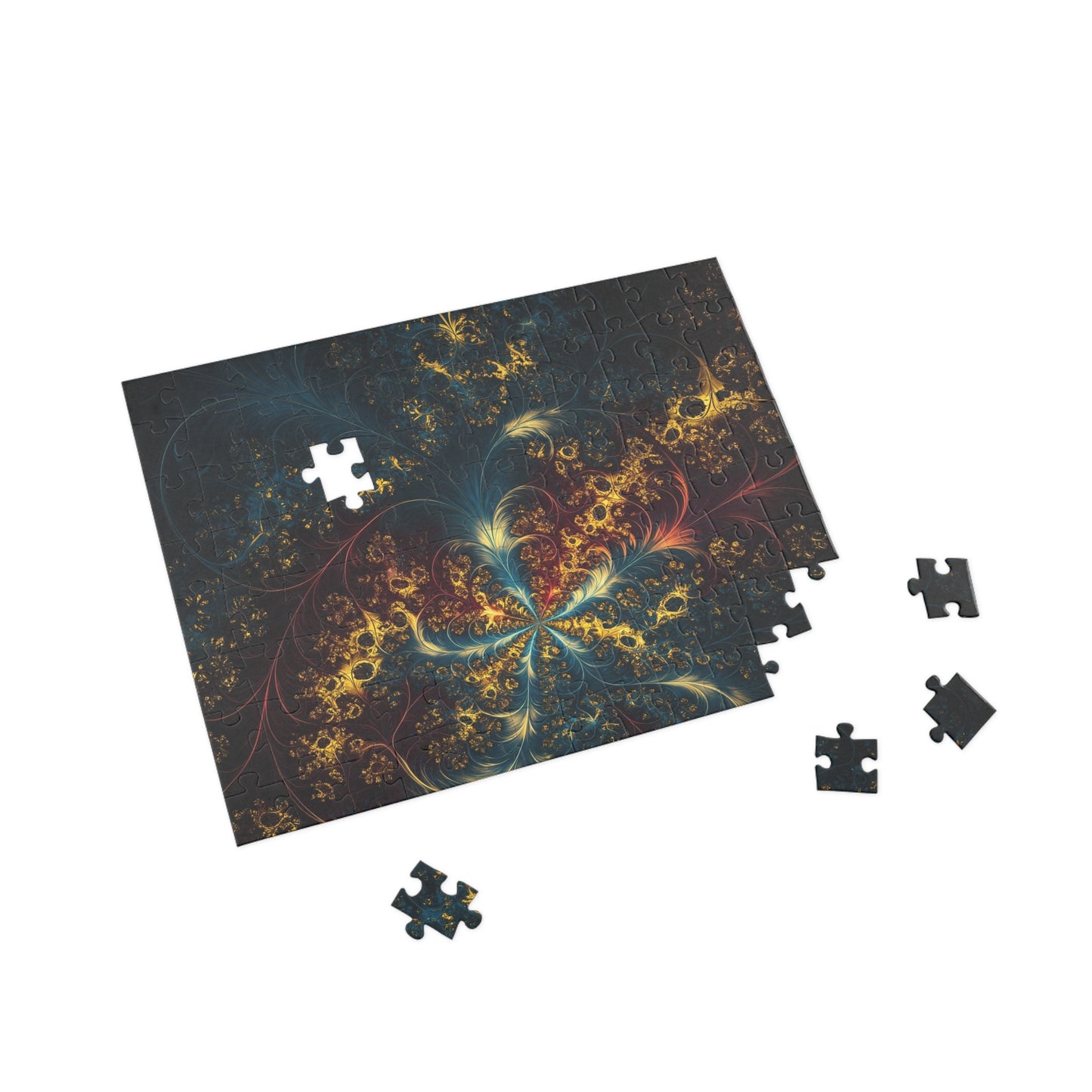 060- Fractal Puzzle (96, 252, 500, 1000-Piece) - Fun Family Activity and Gift