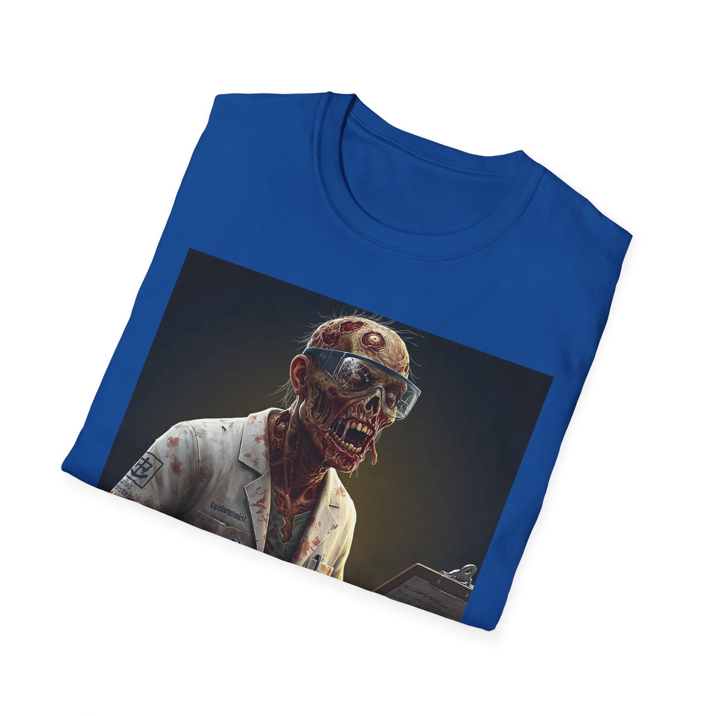 Zombie Doctor Graphic T-Shirt for Horror Fans