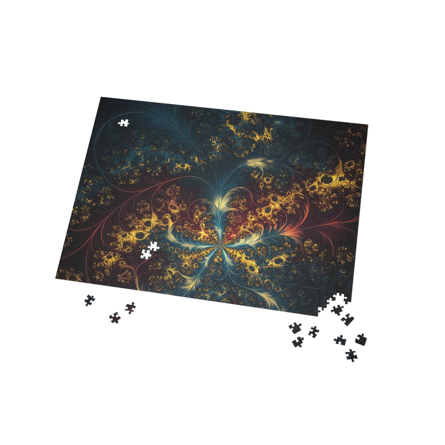 060- Fractal Puzzle (96, 252, 500, 1000-Piece) - Fun Family Activity and Gift