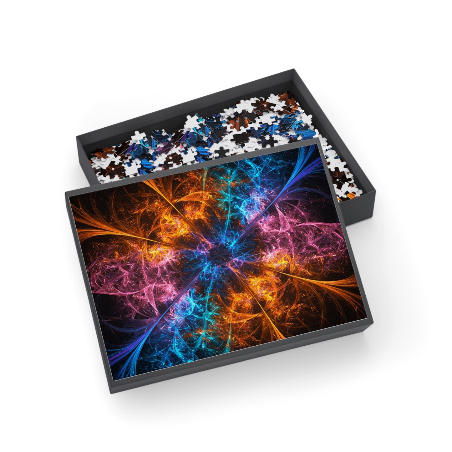 052- Fractal Puzzle (96, 252, 500, 1000-Piece) - Fun Family Activity and Gift